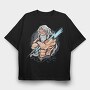 Thunder God, Tricou Oversize Barbati (Unisex)