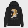 Tiger Roar Fearless, Hanorac Oversize Barbati (Unisex)