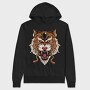 Tiger Roar Mascot, Hanorac Oversize Barbati (Unisex)
