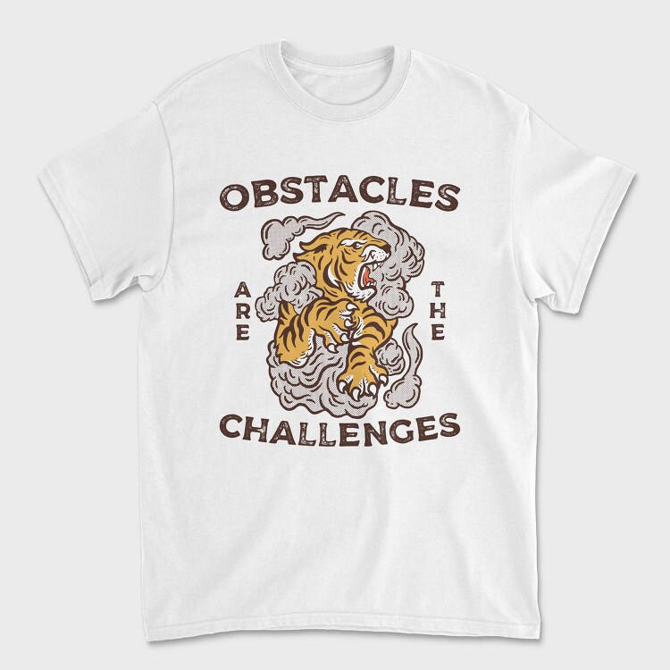 Tiger Smoke Challenges, Tricou Barbati (Unisex)