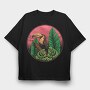 Toucan Jungle, Tricou Oversize Barbati (Unisex)