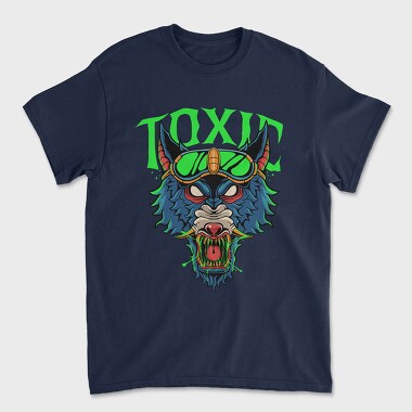 Toxic Wolf Howl, Tricou Barbati (Unisex)