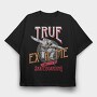 True Extreme Skateboarding, Tricou Oversize Barbati (Unisex)