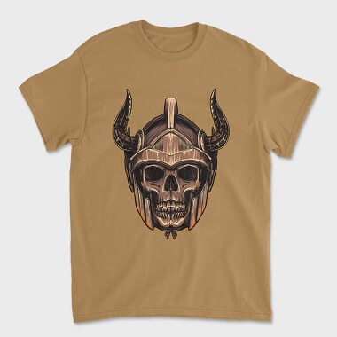 Viking Skull Horns 1, Tricou Barbati (Unisex)