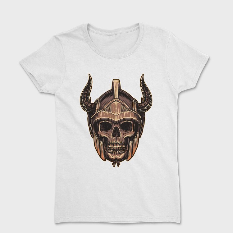 Viking Skull Horns 1, Tricou Femei