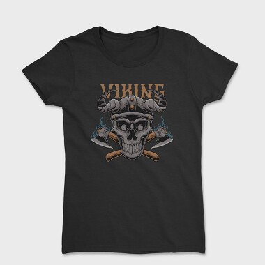 Viking Skull Horns, Tricou Femei
