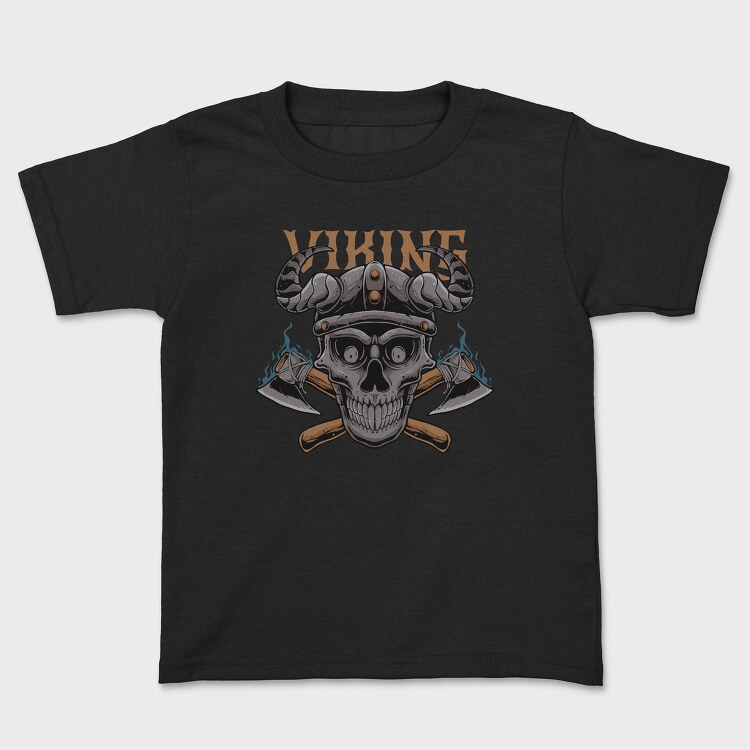 Viking Skull Horns, Tricou Copii