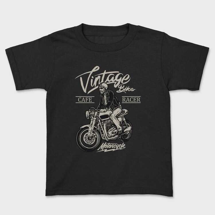 Vintage Cafe Racer, Tricou Copii