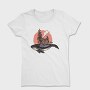 Whale Cabin Smoke, Tricou Femei