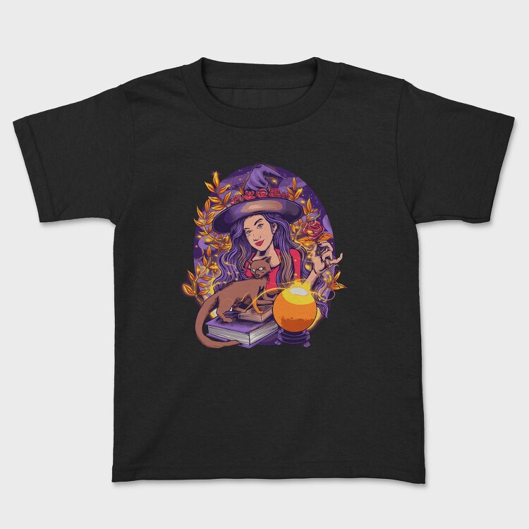 Witchcraft And Cat, Tricou Copii