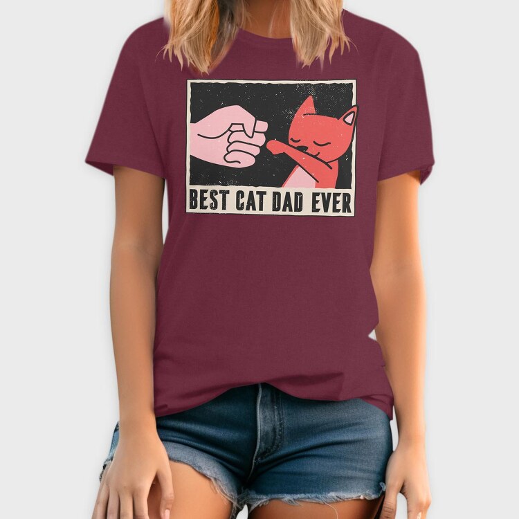 Cat Dad, Tricou Barbati (Unisex)