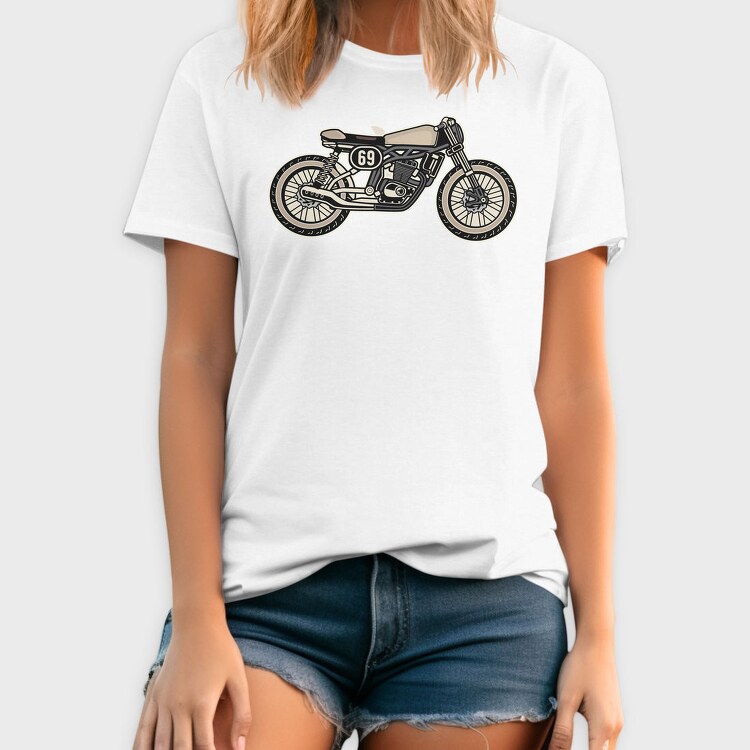 69 Cafe Racer, Tricou Barbati (Unisex)