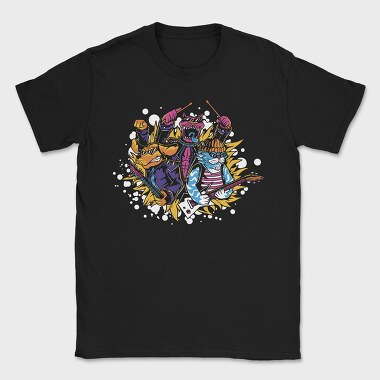 Rockin Animal Band, Tricou Barbati (Unisex)