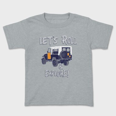 Roll Explore, Tricou Copii