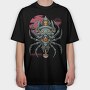 Ramen Beetle, Tricou Oversize Barbati (Unisex)
