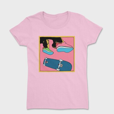 Skate Shoe Vibe, Tricou Femei