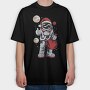Space Santa Explorer, Tricou Oversize Barbati (Unisex)