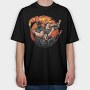 Revolutionary Fire, Tricou Oversize Barbati (Unisex)