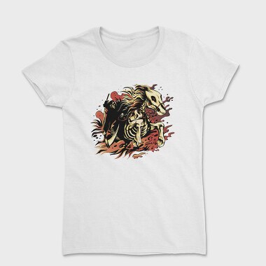 Skeleton Fire Dance, Tricou Femei