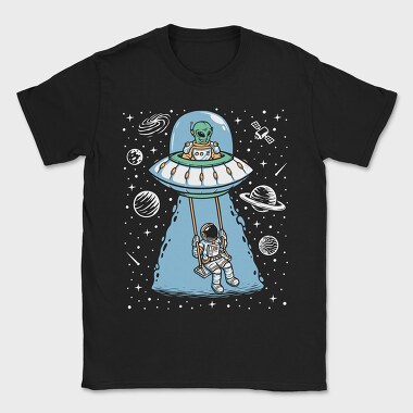 Space Alien Swing, Tricou Barbati (Unisex)
