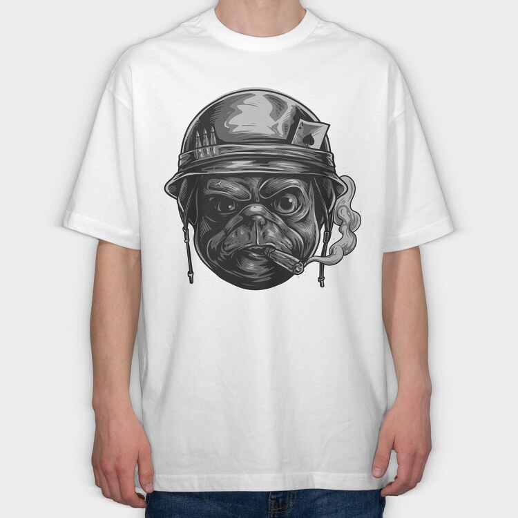 Ace Of Spades Soldier, Tricou Oversize Barbati (Unisex)