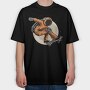 Space Skater 1, Tricou Oversize Barbati (Unisex)