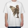 Christmas Fairy Fantasy, Tricou Oversize Barbati (Unisex)