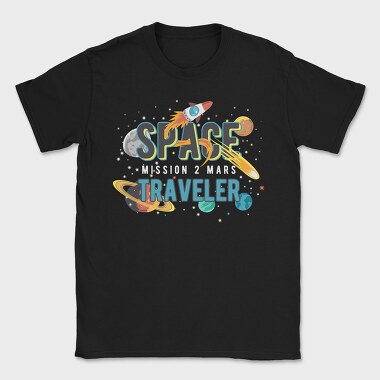 Space Explorer Vibes, Tricou Barbati (Unisex)