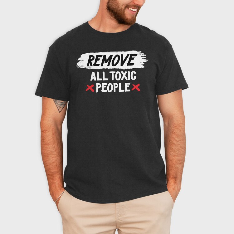 Remove Red Cross, Tricou Barbati (Unisex)
