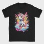 Unicorn Color Splash, Tricou Barbati (Unisex)
