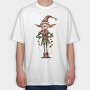 Christmas Elf Icon, Tricou Oversize Barbati (Unisex)