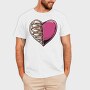 Ribbed Heart, Tricou Barbati (Unisex)