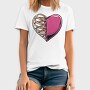 Ribbed Heart, Tricou Barbati (Unisex)
