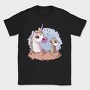Unicorn and Meerkat, Tricou Barbati (Unisex)