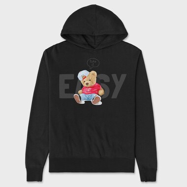 Teddy Chill Vibes, Hanorac Oversize Barbati (Unisex)