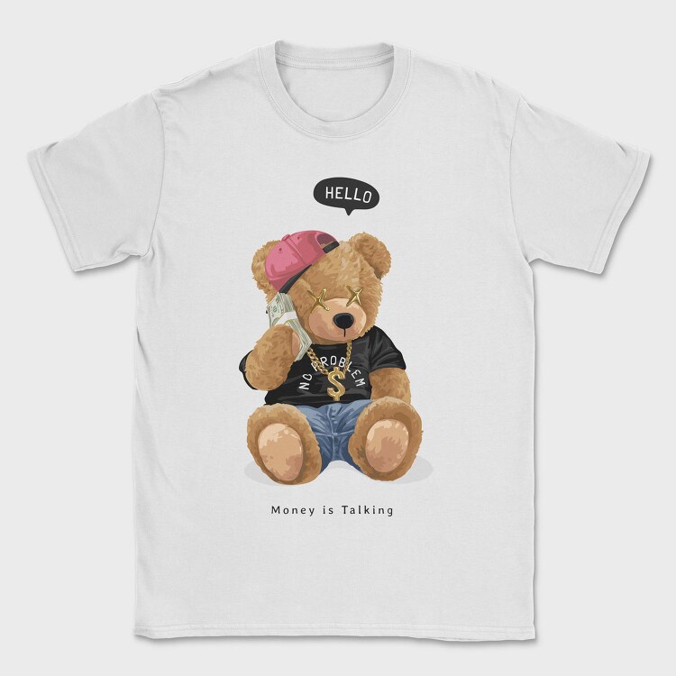Teddy Streetwear Vibes, Tricou Barbati (Unisex)