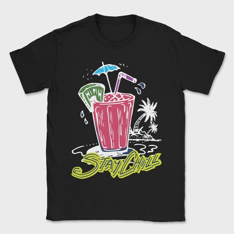 Tropical Chill Vibes, Tricou Barbati (Unisex)