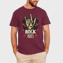 Rock On Rules, Tricou Barbati (Unisex)