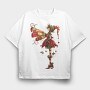 Christmas Fairy Icon, Tricou Oversize Barbati (Unisex)