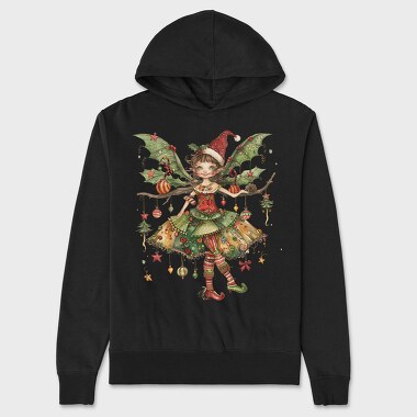Christmas Fairy Jewels, Hanorac Oversize Barbati (Unisex)