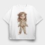 Christmas Fairy Pajama, Tricou Oversize Barbati (Unisex)