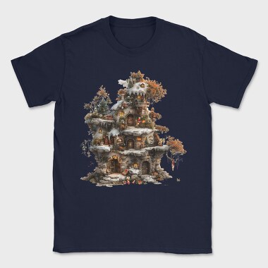 Christmas Fairy Tower, Tricou Barbati (Unisex)