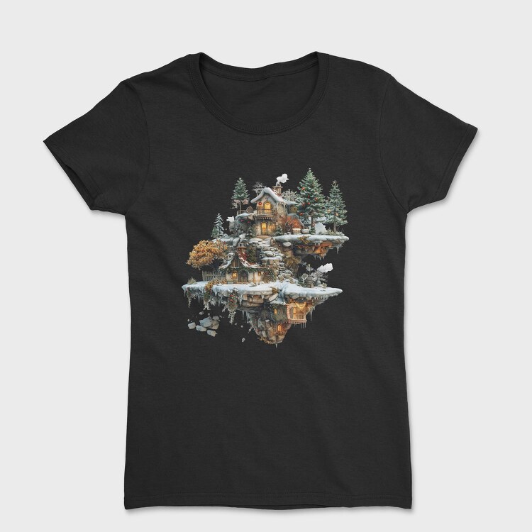 Christmas Fairy Treehouse, Tricou Femei