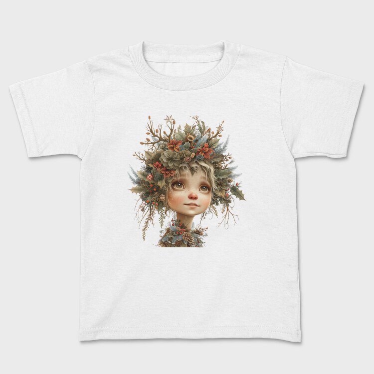 Christmas Flower Girl 101023467, Tricou Copii