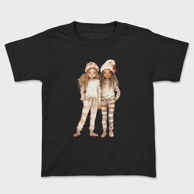 Christmas Friends Pajamas, Tricou Copii