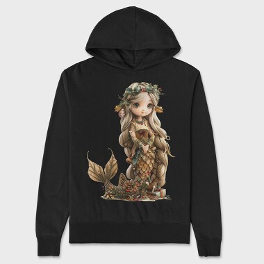 Christmas Garden Fairy, Hanorac Oversize Barbati (Unisex)