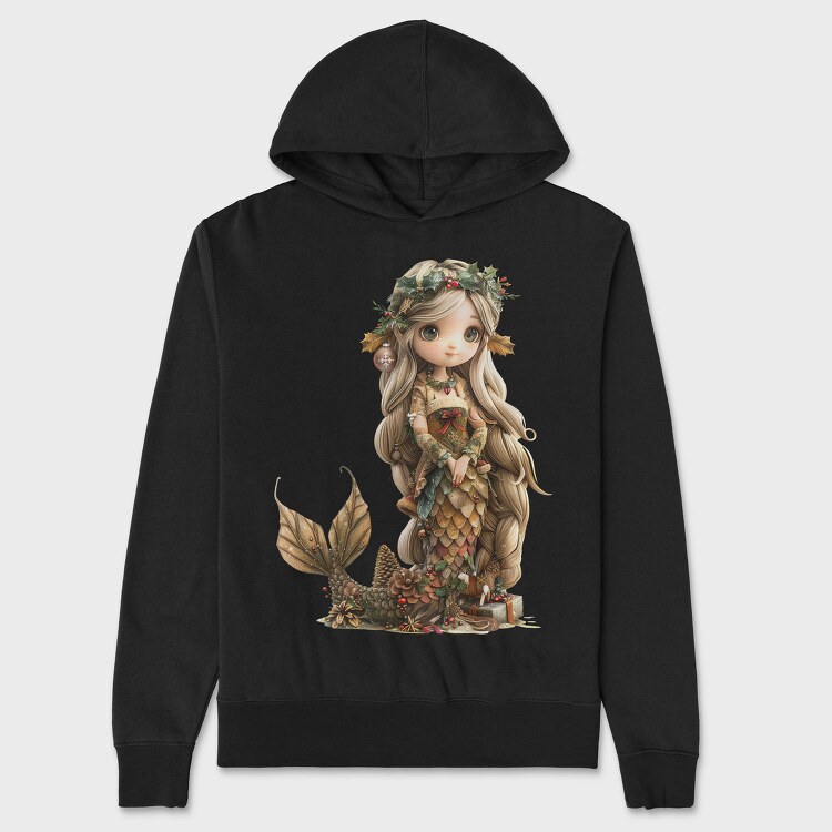 Christmas Garden Fairy, Hanorac Oversize Barbati (Unisex)