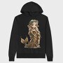 Christmas Garden Fairy, Hanorac Oversize Barbati (Unisex)