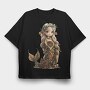 Christmas Garden Fairy, Tricou Oversize Barbati (Unisex)