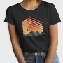 Geometric Sunset, Tricou Femei